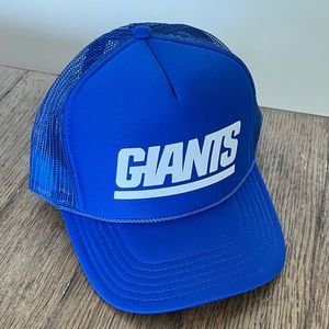 New York Giants Trucker hat. NWOT